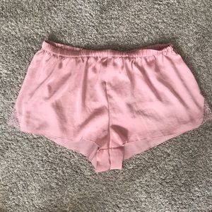 Victoria’s Secret lace sleep shorts